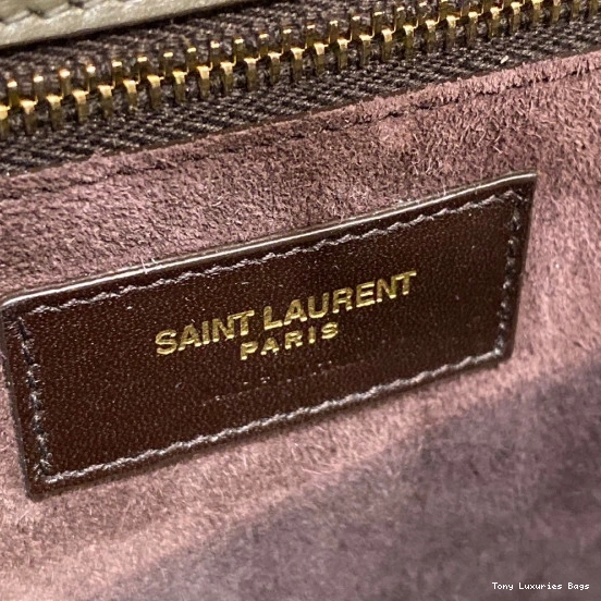 Tony Luxuries YSL IN LOULOU CARRE SATCHEL LEATHER SMOOTH 0807